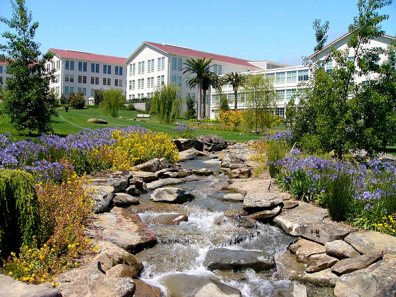 Lucasfilm's present headquarters, the Letterman Digital Arts Center