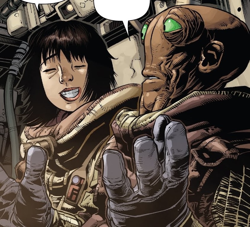 Lopset Yas became trustful of Aphra.