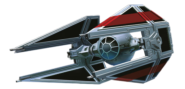 Phennir's TIE interceptor was adorned with bloodstripes.