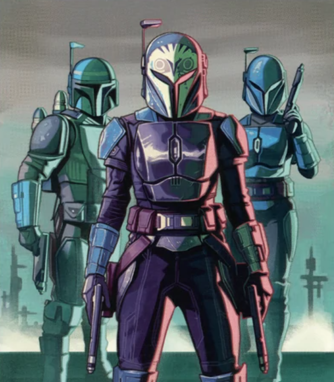 Bo-Katan Kryze led a team of the Mandalorian resistance after the Galactic Civil War.