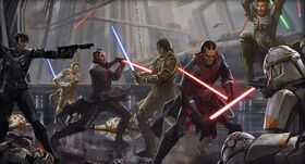 The Sacking of Coruscant was the decisive move which ended the war