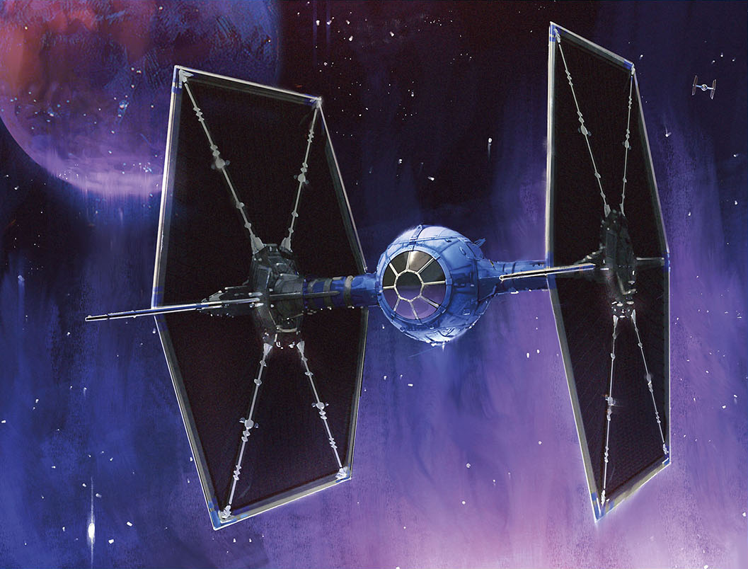 Sienar Fleet Systems' original proposal for an exclusively spaceborne TIE fighter