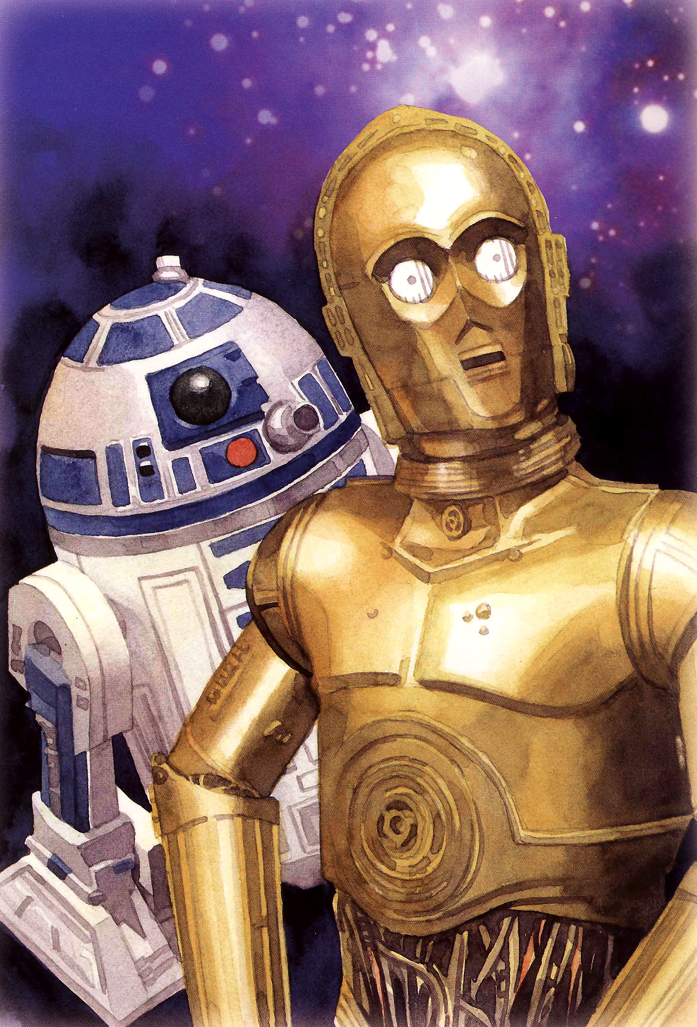 Ramis and Durron infiltrated the Senate with the help of C-3PO and R2-D2.