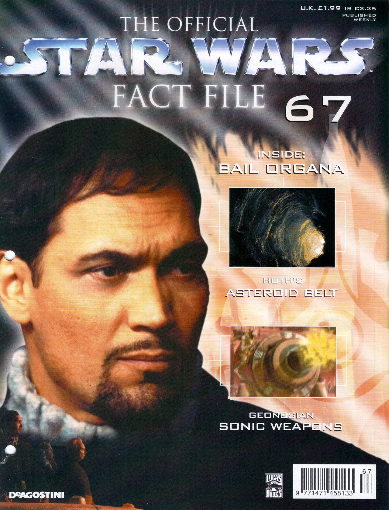 The Official Star Wars Fact File 67 appearance 
