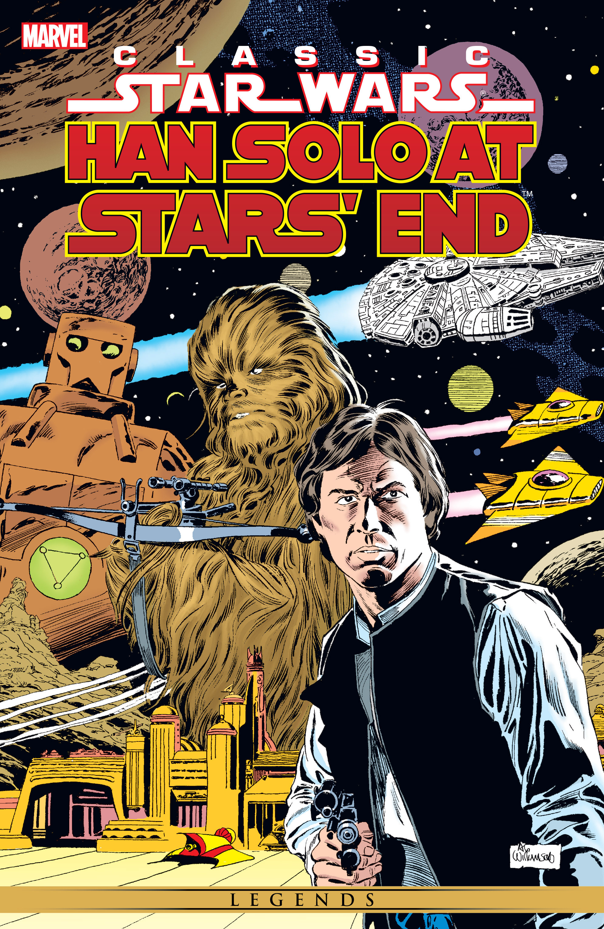 Classic Star Wars: Han Solo At Stars' End # 1 Alfredo Alcala USA,1997 of 3 