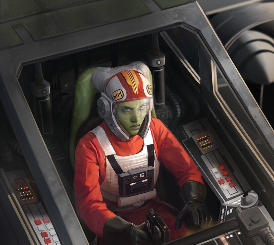 Hera Syndulla led a squadron of X-wings and Y-wings against the Lothal blockade.