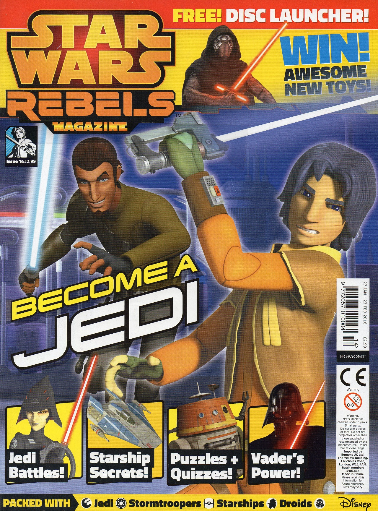 Star Wars Rebels Magazine 14 appearance in Common Appearance