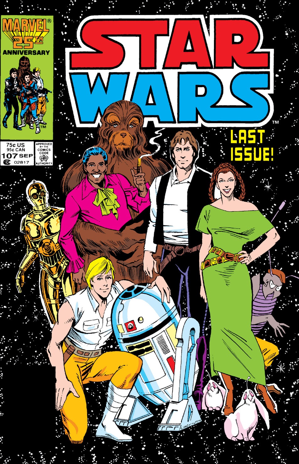 Star Wars (1977) 107 appearance in Common Appearance