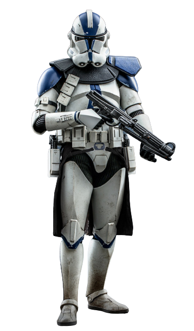 Commander Appo in his full Phase II clone trooper armor.