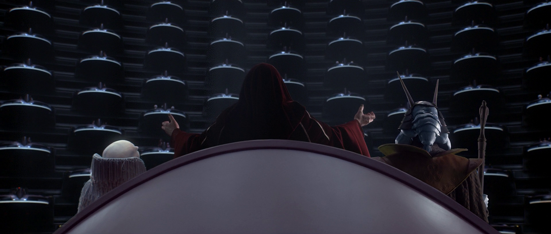 The Clone Wars ended with Chancellor Palpatine declaring himself Emperor of the Galactic Empire.