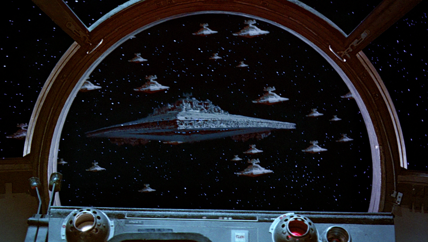 The second Death Star was defended by the Executor and a fleet of Imperial Star Destroyers in the Battle of Endor.