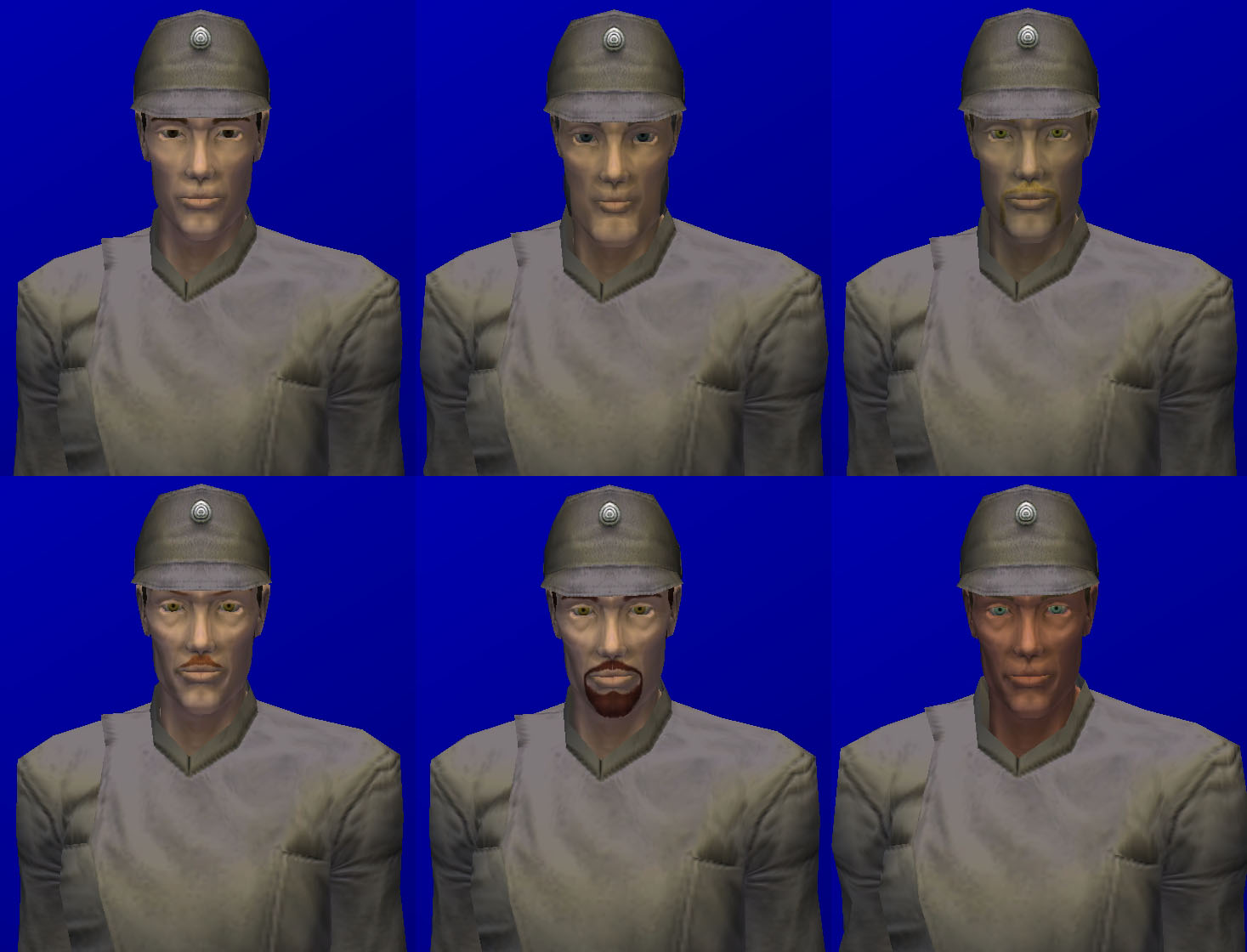 All possible depictions of General Otto in Star Wars Galaxies prior to the 2007 update