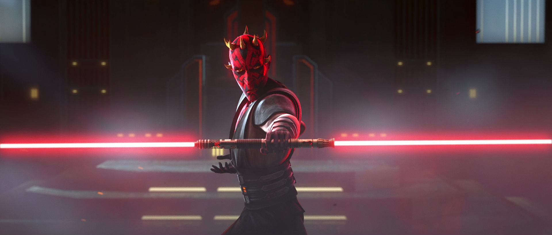 As head of the Shadow Collective, Maul became ruler of Mandalore.