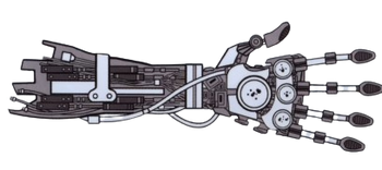Repulsor fist