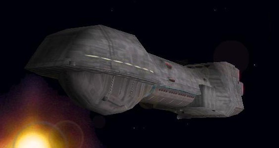 The Dreadnaught-class heavy cruiser, a Republic design based on the Kandosii-type.