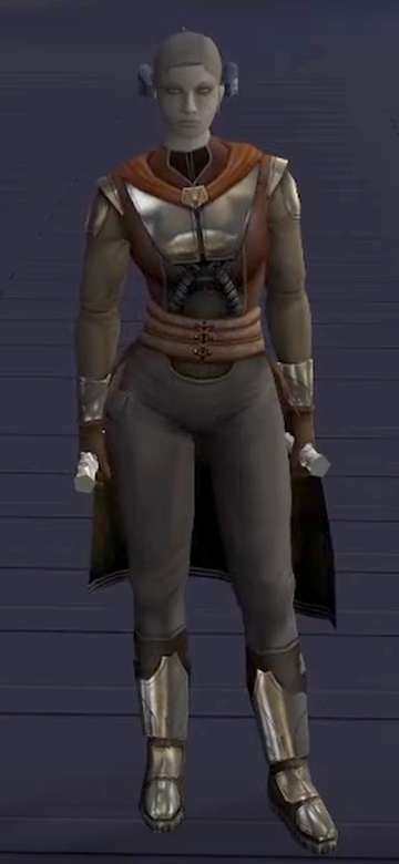 Darth Malak's armor appearance in Common Appearance