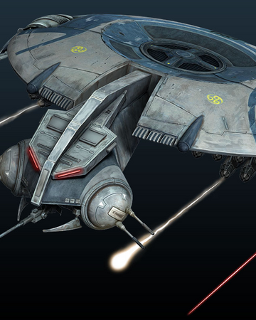 star wars droid gunship