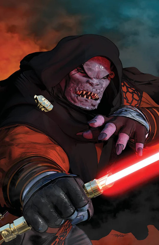 The Nightmare Conjunction was said to have been tamed by the Sith Lord Darth Krall (pictured).