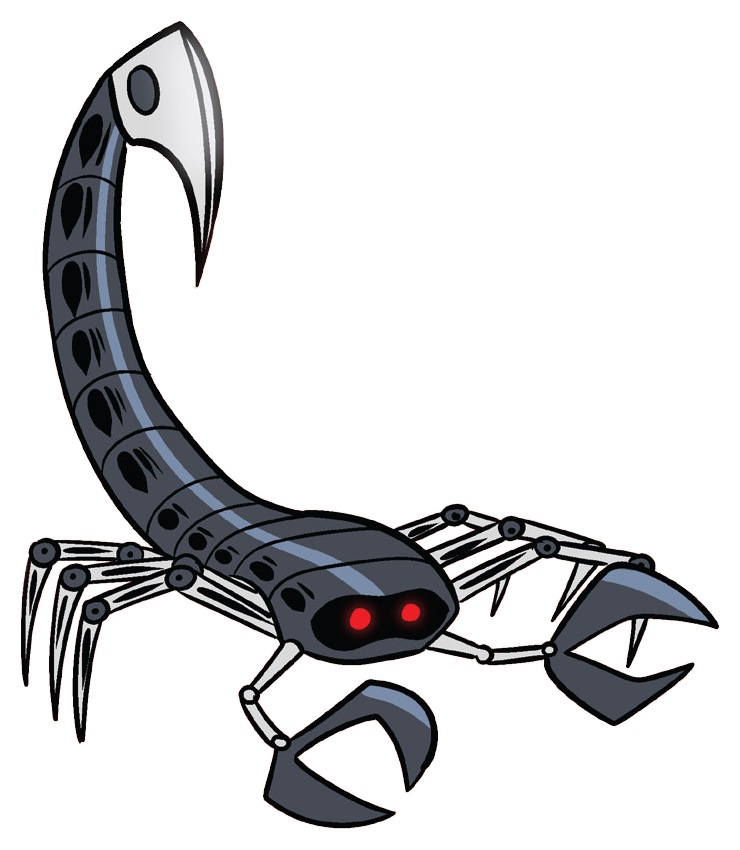 Scorpion-droid appearance in Common Appearance