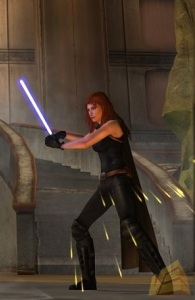 Mara Jade's non-canon appearance in The Force Unleashed