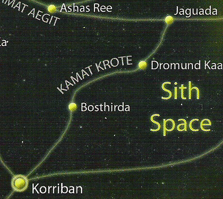 Dromund Kaas and the Kamat Krote hyperlane