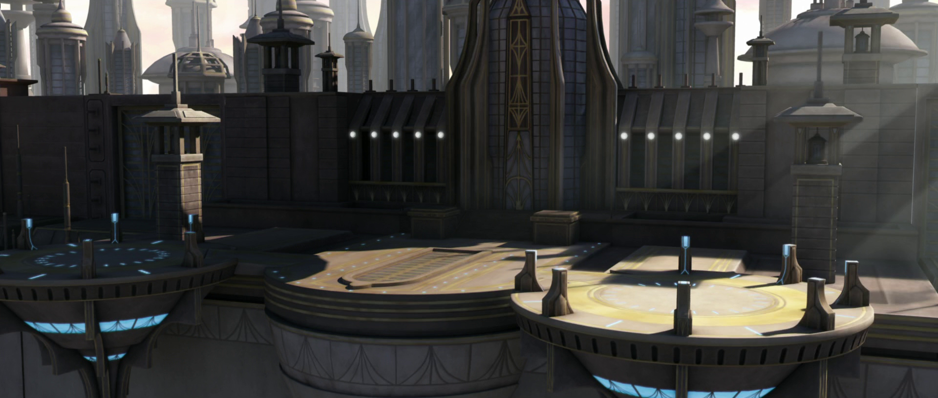 Having amassed a personal fortune as the Trade Federation senator, Lott Dod owned a luxurious palace on Cato Neimoidia.