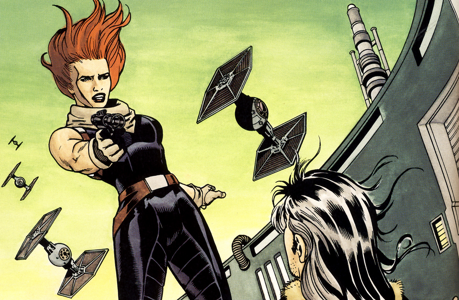 Mara Jade betrays Talon Karrde.