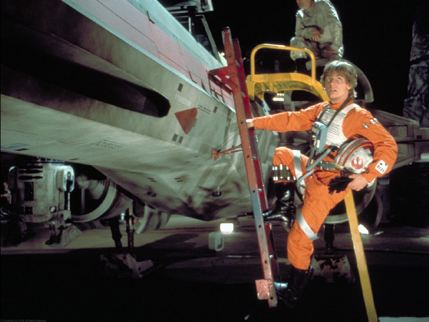 Skywalker fought for the Rebel Alliance as an X-wing starfighter pilot during the Battle of Yavin.