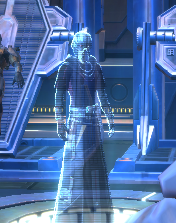 Sadic on Nar Shaddaa, before the Power Guard process