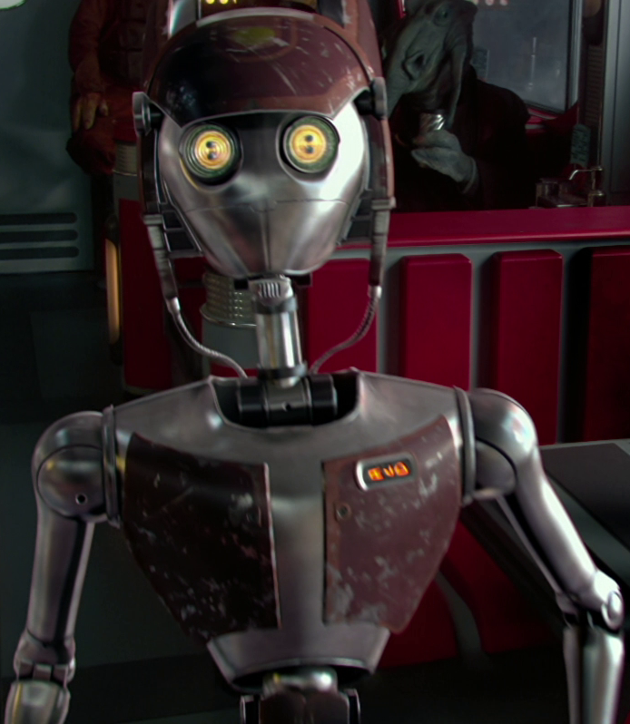 WA-7 waitress droid appearance in Common Appearance