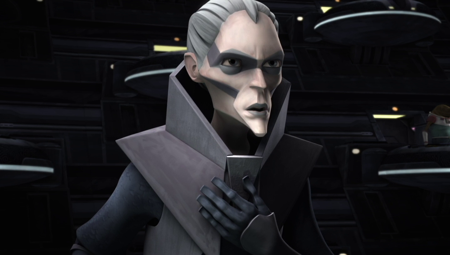 Mee Deechi represented Umbara in the Galactic Senate, where he became a leading proponent of continued military action against the Separatists.