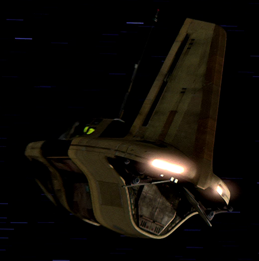 Unidentified Sheathipede-class transport shuttle (Grievous) appearance in Common Appearance