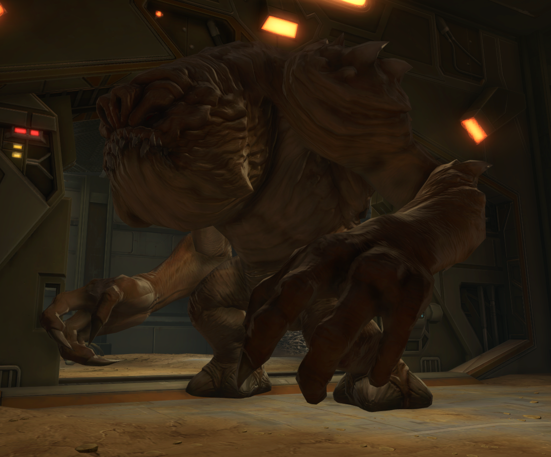 Junior  (rancor) appearance in Common Appearance