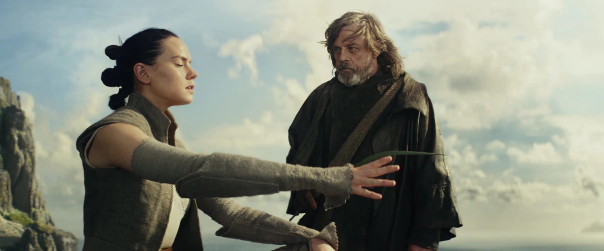 Though reluctant to train another apprentice after his nephew's turn to the dark side, Skywalker agreed to teach the Jedi arts to the scavenger Rey.