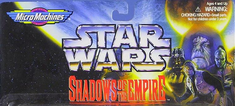 GALOOB Star Wars Micro Machines PRINCE XIZOR'S VIRAGO Shadows of the Empire 