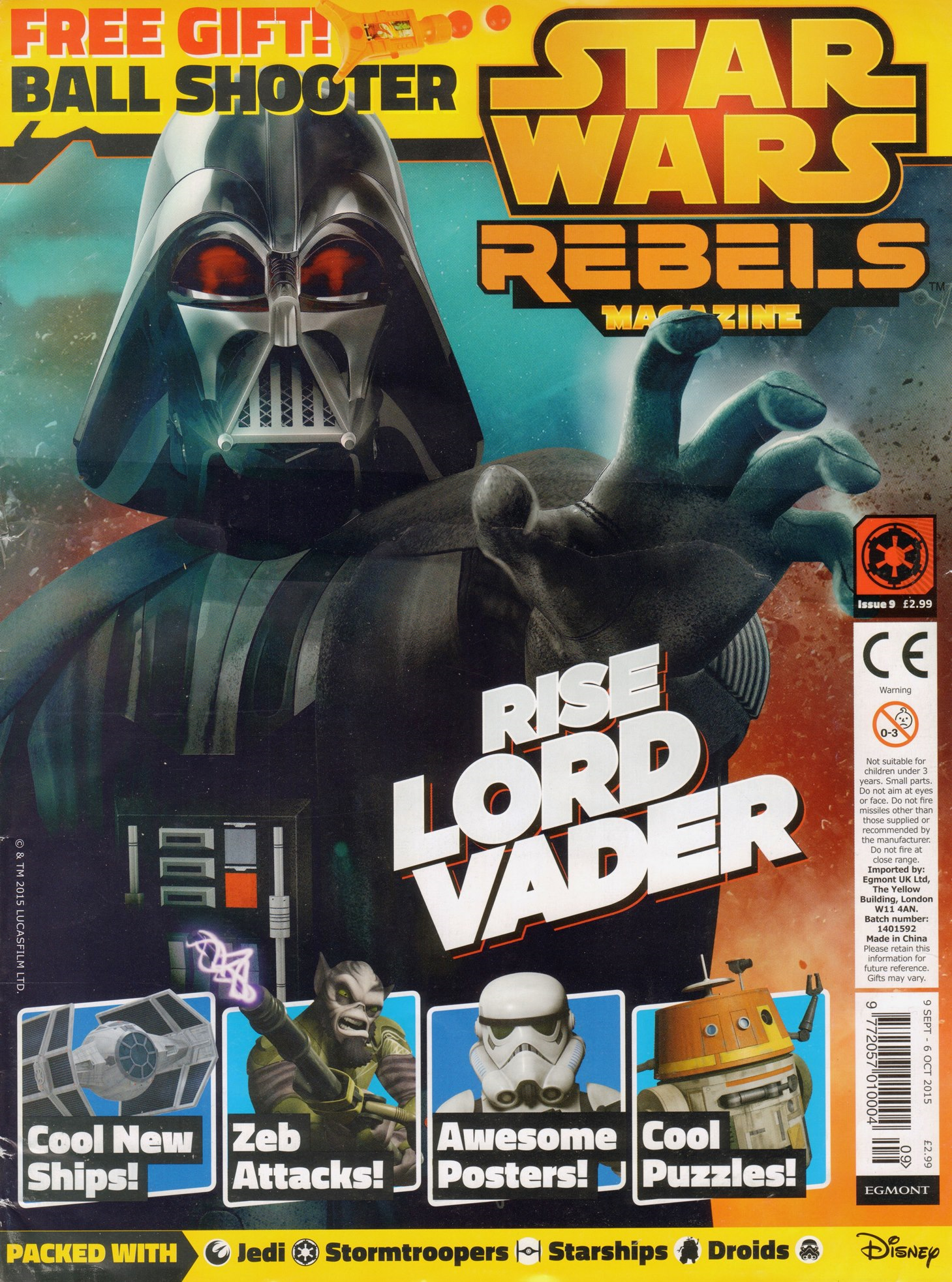 Star Wars Rebels Magazine 9 appearance in Common Appearance