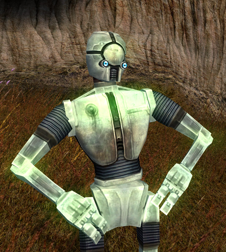 Unidentified information droid appearance in Common Appearance