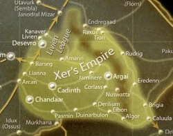 The Kingdom of Cron after the conquest of the Livien League