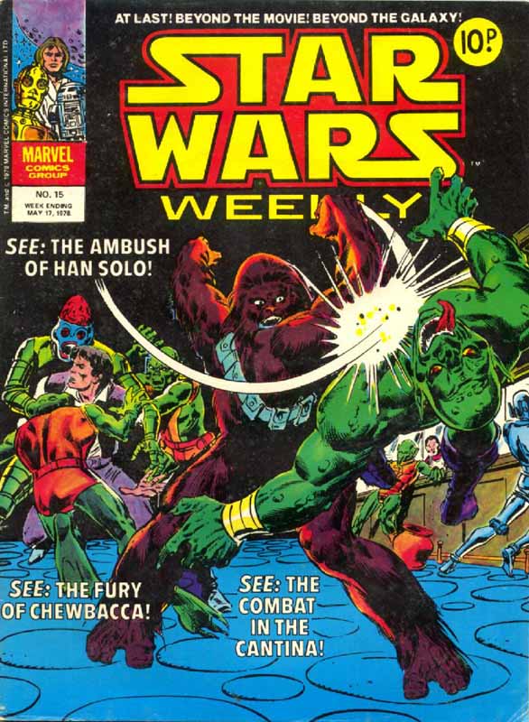 Star Wars Weekly 15 appearance in Common Appearance