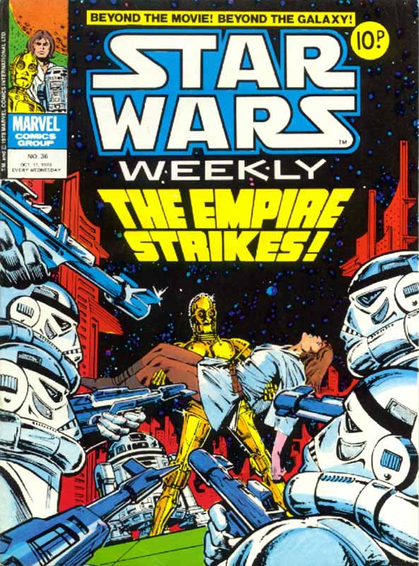 Star Wars Weekly 36 appearance in Common Appearance