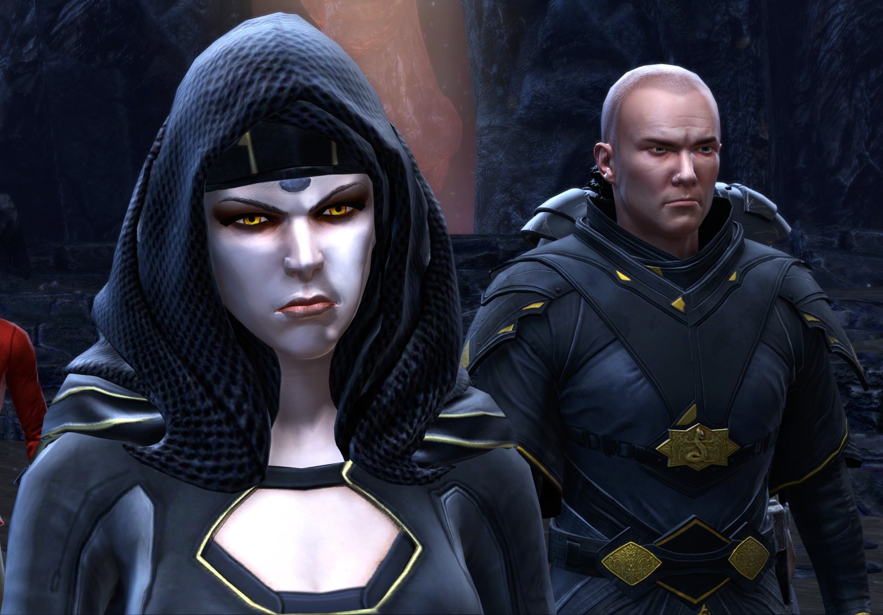 Vaylin and Thexan join Valkorion's victims in dealing his final demise.