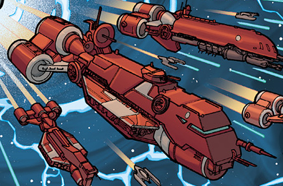 Republic light assault cruiser appearance in Common Appearance