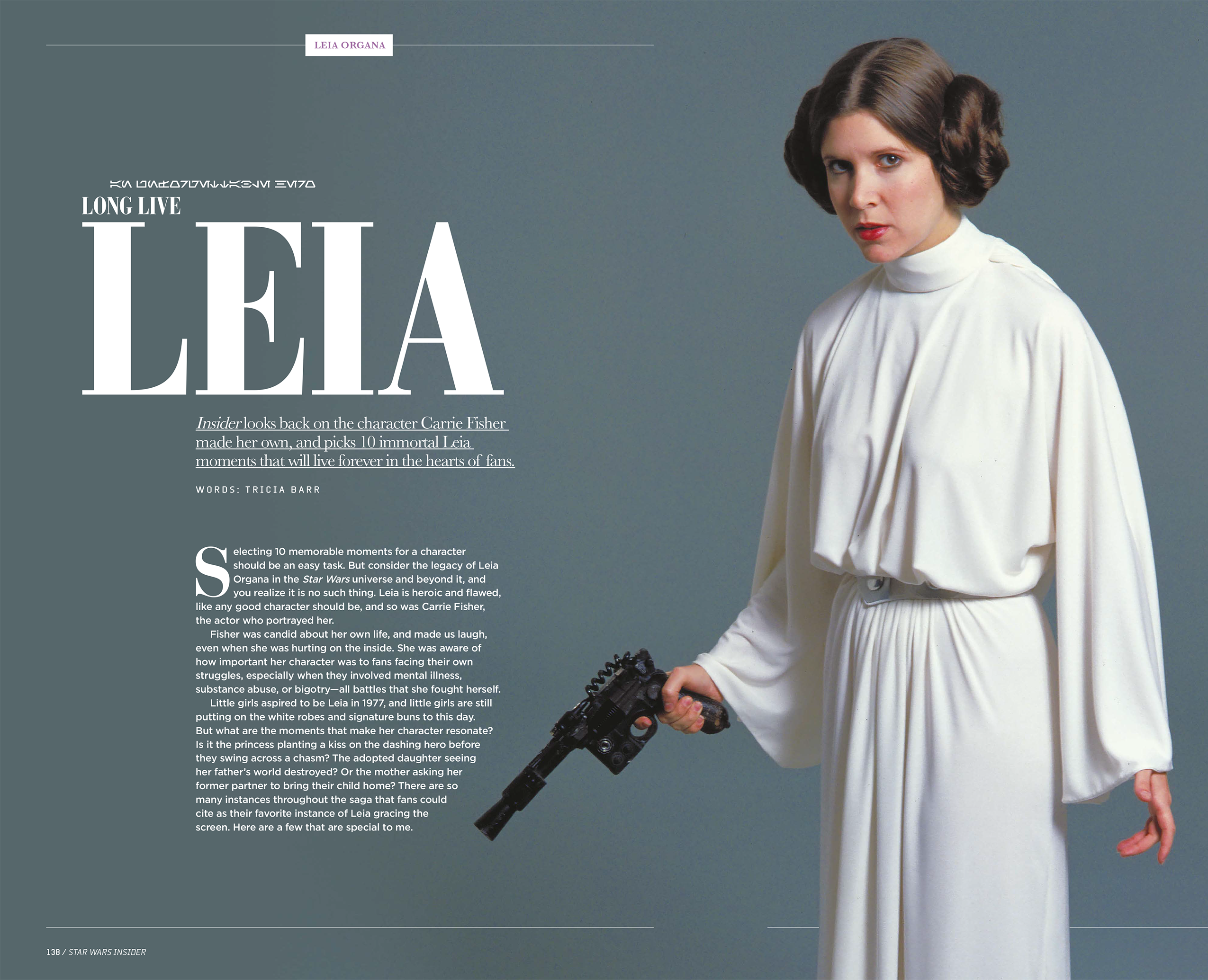 Long Live Leia appearance in Common Appearance