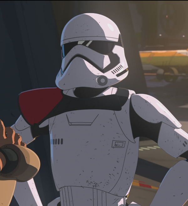 Unidentified First Order stormtrooper commander appearance in Common Appearance