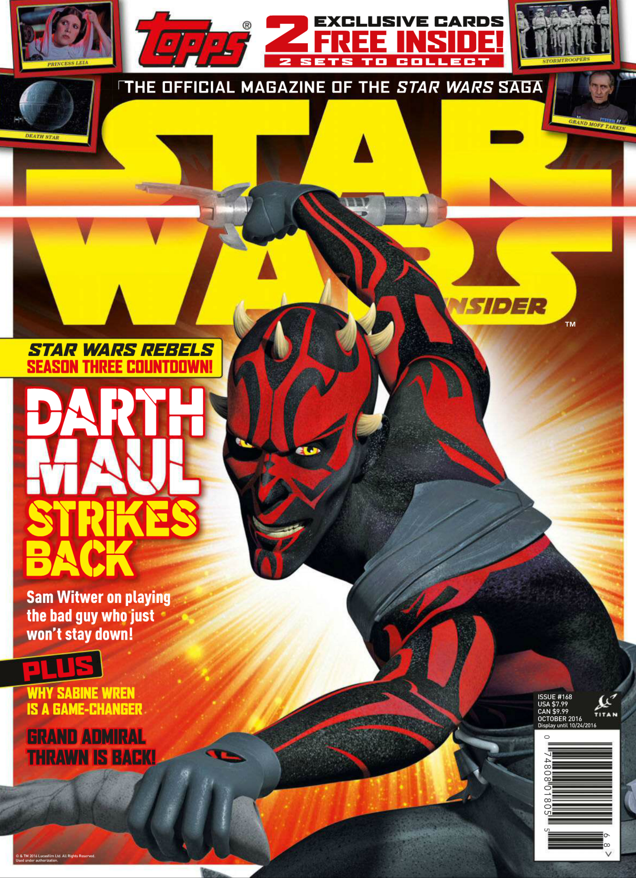 Star Wars Insider 168 appearance in Common Appearance