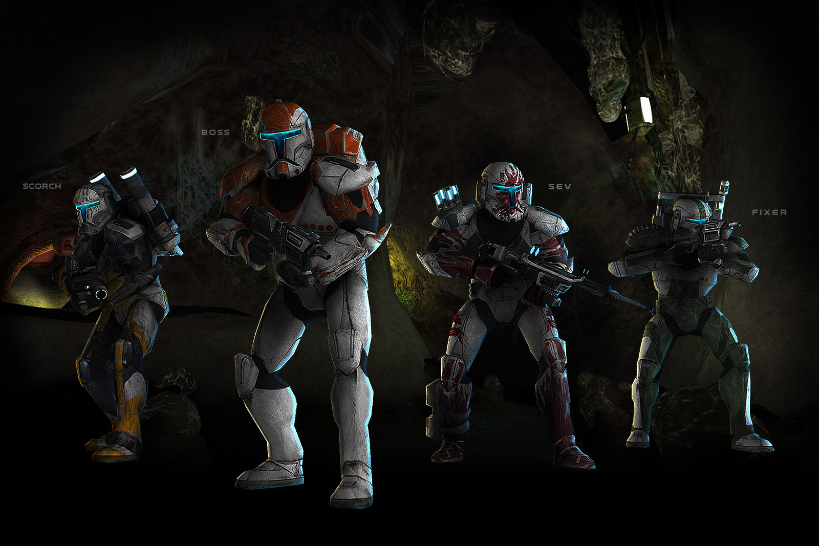 Republic Armored Commandos Squad 2 – Dark Fire Designs