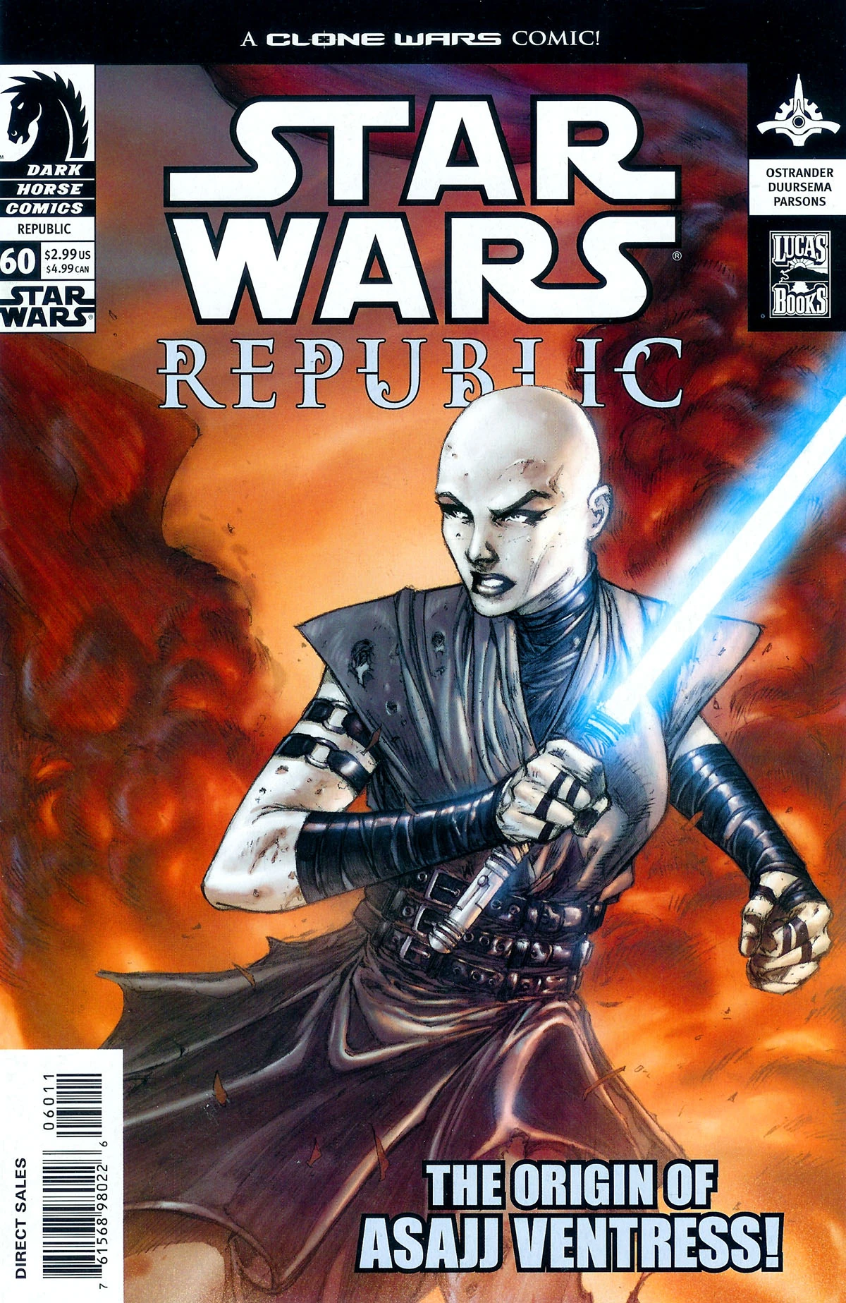 アメコミ STAR WARS COMIC PACKS #69 Asajj Ventress Star Wars Asajj Ventress and Tol Skorr - Star Wars Republic