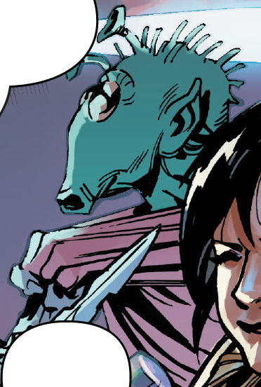 Unidentified Rodian bartender appearance 