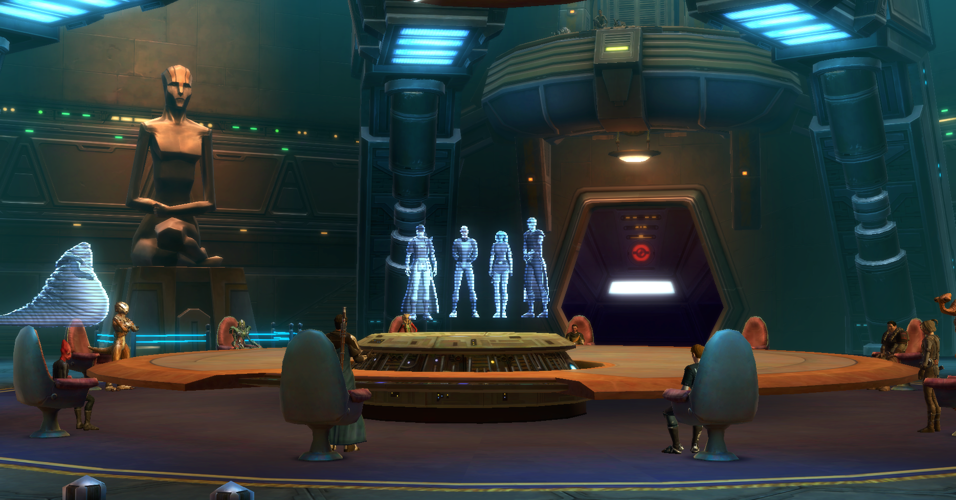 The Star Cabal meets aboard the Star Chamber