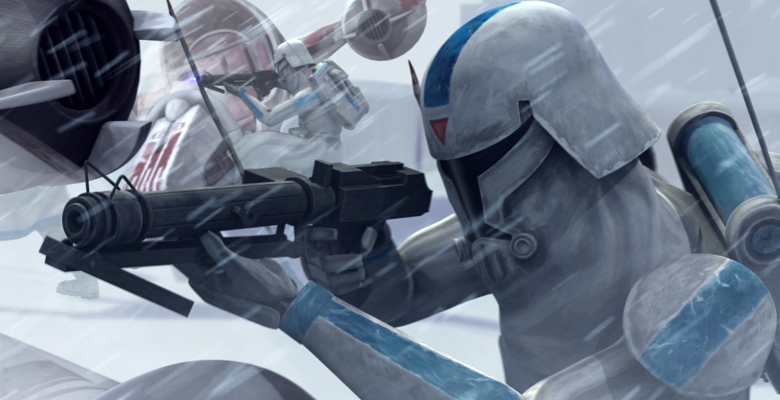 HT-77 Cold Assault Armor allowed clone troopers to operate in arctic conditions.